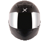 AXOR RAGE Solid Matt Black Helmet, Full Face Helmets, AXOR, Moto Central