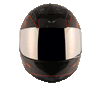 AXOR RAGE WAR Athena Grey Orange Helmet, Full Face Helmets, AXOR, Moto Central