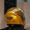 Tiivra Razz Tazz Gold Helmet