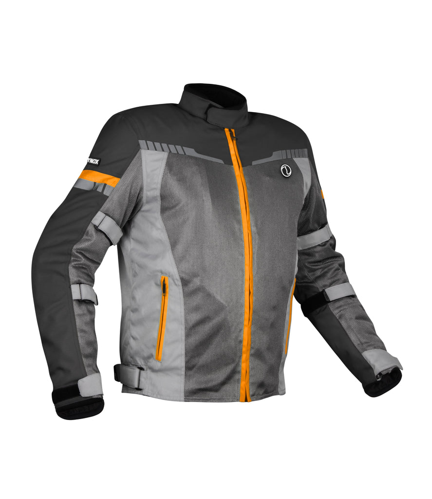 Rynox Air GT 3 Dark Grey-Orange Riding Jacket