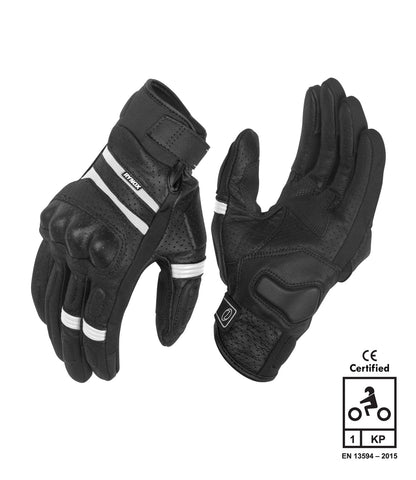 Rynox AIR GT Gloves (Black White)