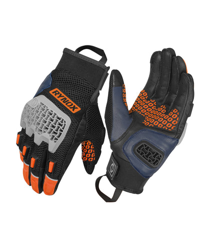 Rynox Gravel Dualsport Gloves (Blazing Orange)