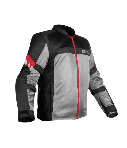Rynox Helium GT2 Riding Jacket (Black Red)