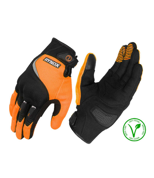 Rynox Helium GT Gloves (Black Orange)