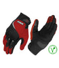 Rynox Helium GT Gloves (Black Red)