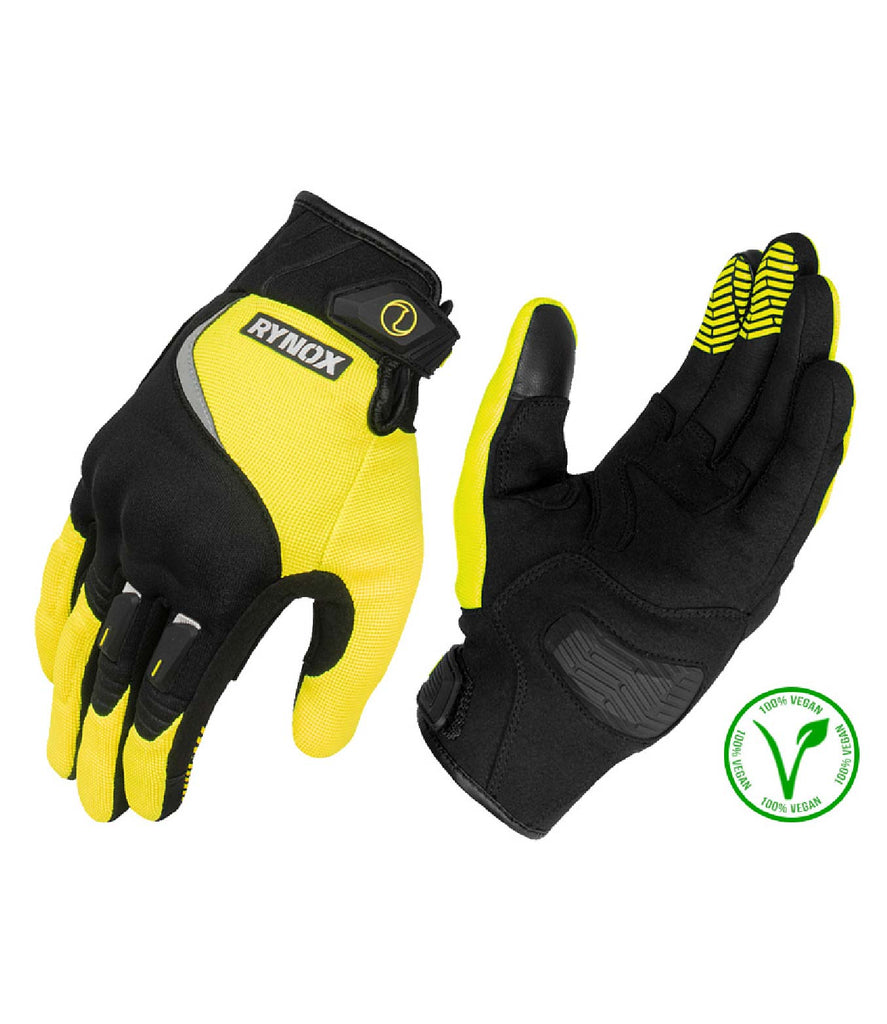 Rynox Helium GT Gloves (Black Yellow)