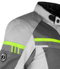 Rynox Stealth Air Pro Riding Jacket (Light Grey)