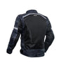 Rynox Urban X Dark Camo Blue Black Riding Jacket