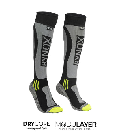 Rynox H2GO Waterproof Socks (Black Grey)