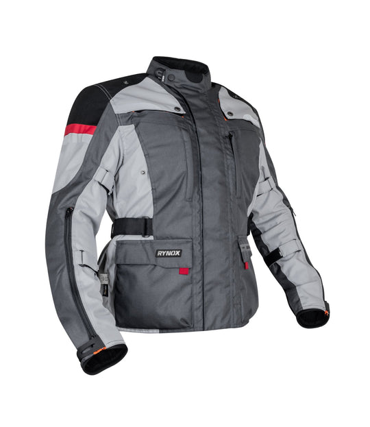 Rynox Stealth Evo v3 Riding Jacket Grey