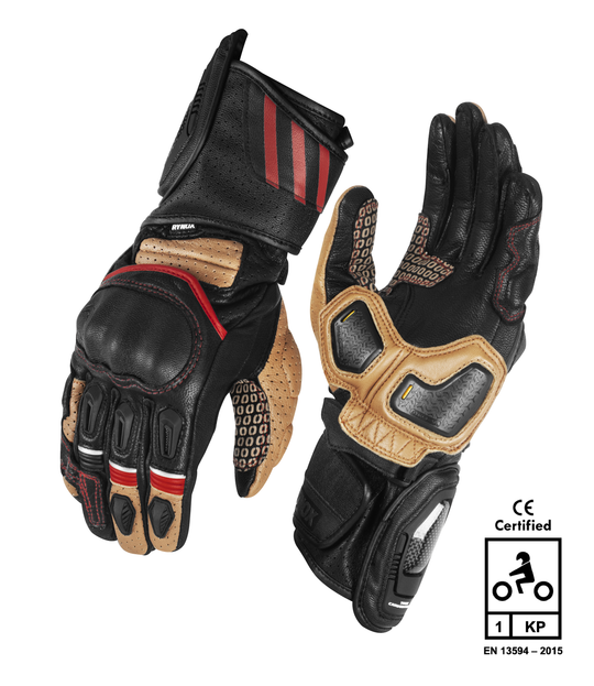 Rynox Storm Evo 3 Gloves (Sand Brown Black)