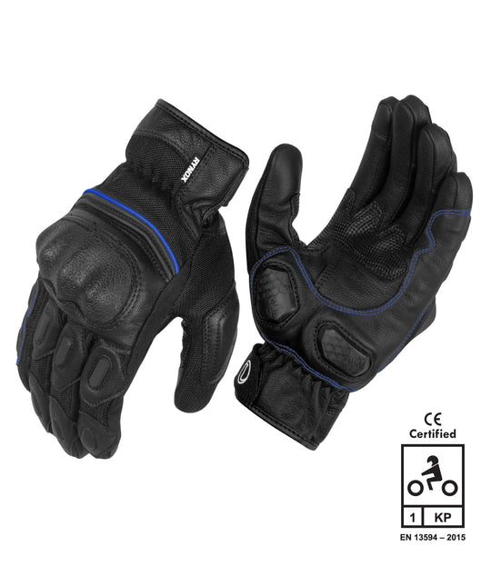 Rynox Tornado Pro 3 Gloves (Black Blue)