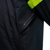 DSG URBAN RIDER WATER RESISTANT HOODIE (BLACK FLURO YELLOW)