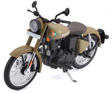 Maisto ROYAL ENFIELD CLASSIC 350 (Matt Stormrider Sand)