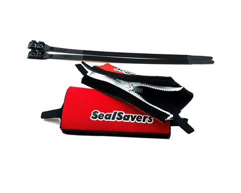 SealSavers Zip On Fork Seal Protectors 44 50mm Red (SSZ-44-50-R)