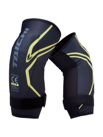 RS Taichi Stealth CE Level 2 Knee Protectors (Black Yellow)
