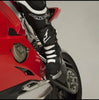 Falco Eso LX 2.1 Black White Red Fluro Riding Boots