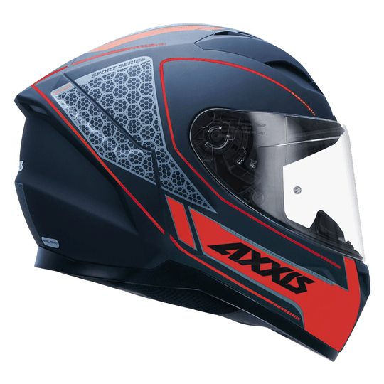 AXXIS Segment Raceline Matt Red Helmet