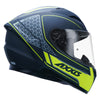AXXIS Segment Raceline Matt Fluro Yellow Helmet