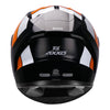 AXXIS Segment Six Gloss Fluro Orange Helmet