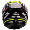 AXXIS Segment Sharp Gloss Fluro Yellow Helmet