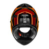 SHIRO SH-821 Converse Gloss Orange Helmet, Full Face Helmets, SHIRO, Moto Central
