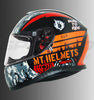 MT THUNDER 3 Sniper (Black, Orange), Full Face Helmets, MT Helmets, Moto Central