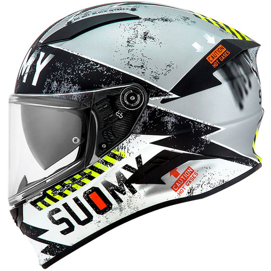 SUOMY Speedstar Propeller Grey Yellow Matt Helmet