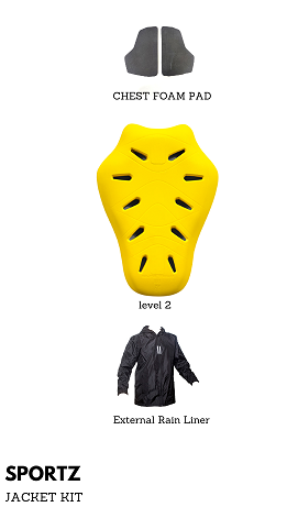 SportZ Kit for Raida Riding Jacket
