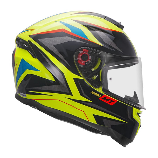 MT Hummer Stark Gloss Black Helmet