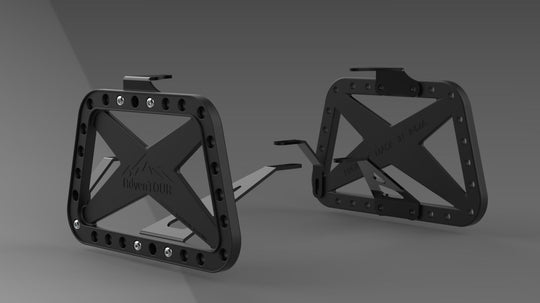 Carbon Racing 3 Point Pannier Mount Saddle Stay for KTM 390 Adventure