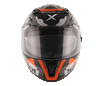 AXOR STREET CAMO Black Orange Helmet, Full Face Helmets, AXOR, Moto Central