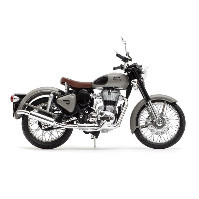 Maisto ROYAL ENFIELD CLASSIC 350 (Gun Grey)– Moto Central