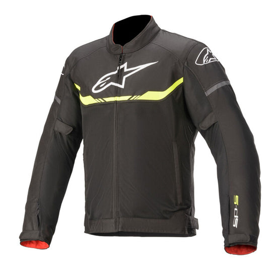Alpinestars T-SPS AIR Black Fluro Yellow Jacket