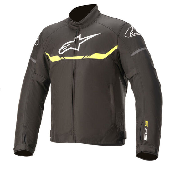 Alpinestars T-SPS Waterproof Black Fluro Yellow Jacket