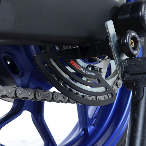 R&G Toe Chain Guards Toe Guard Yamaha YZF R1/R1M '15 and MT 10 '16 & SP '17 & Yamaha Tracer 9 (GT) '21 models (TG0012BK)