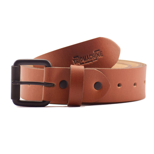 Trip Machine Belt Single Pin (Vintage Tan)