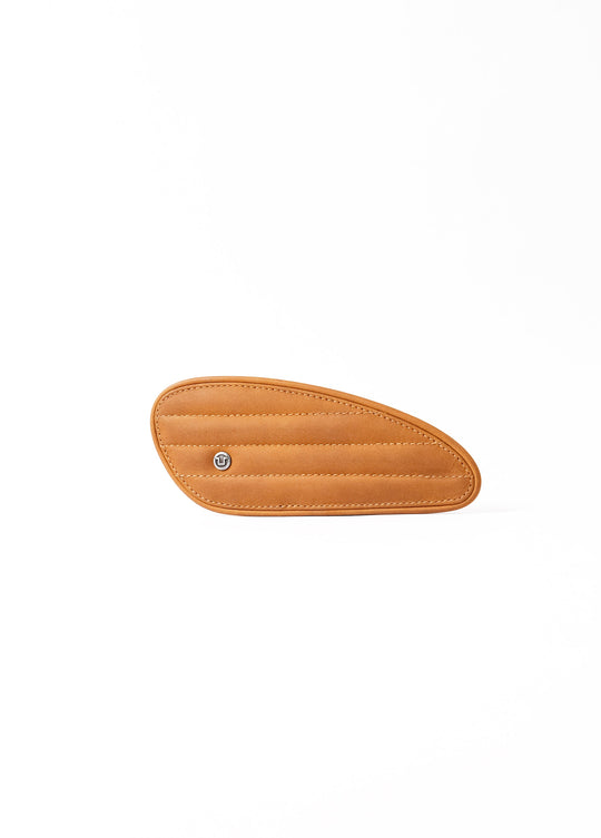 Trip Machine Tank Pads Mini Leather Classic Stripes (Vintage Tan)
