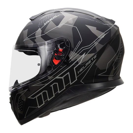 MT THUNDER 3 SV Stealth Matt Grey Helmet