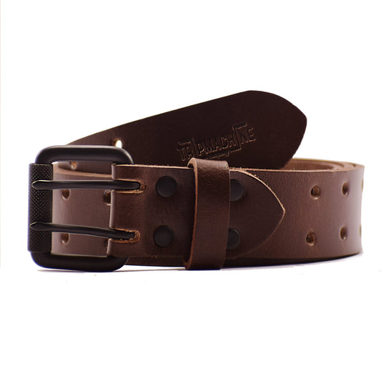 Trip Machine Belt Double Pin (Tobacco Brown)