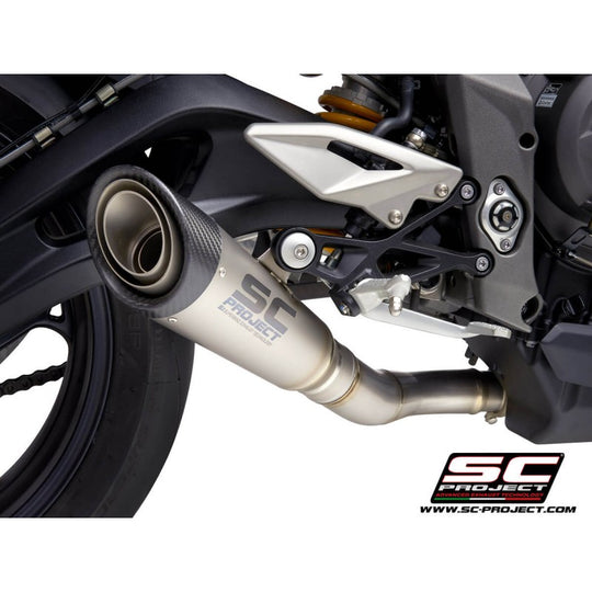 SC PROJECT S1 Exhaust For Triumph Street Triple 765 (T18-LTS41T)
