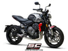 SC PROJECT CR-T CARBON EXHAUST FOR Triumph Trident 660 (2020-2022) (T26-CDE38CR)