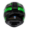 MT Hummer Tubex Gloss Fluro Green Helmet