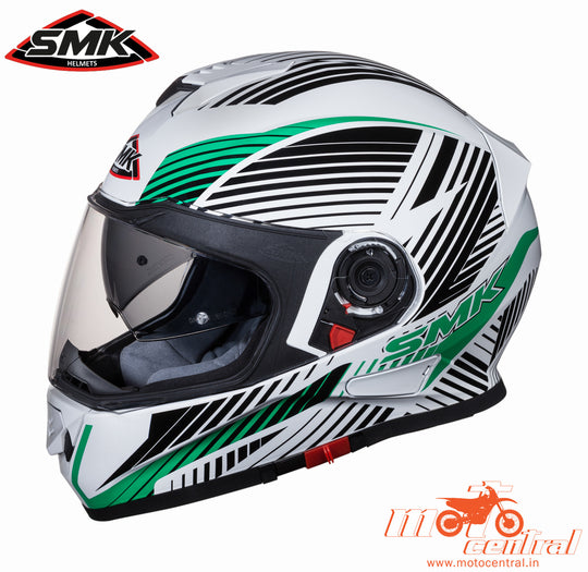 SMK Twister Fluid Gloss White Green GL128