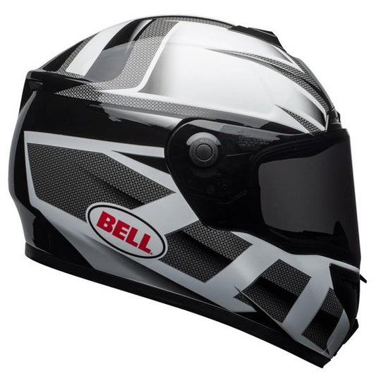 Bell SRT Predator White-Black Helmet