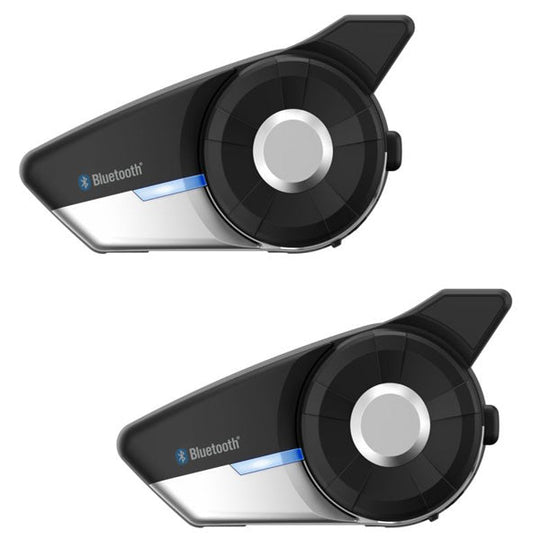 SENA 20S EVO Dual Pack Motorcycle Bluetooth Communication System With HD Speaker