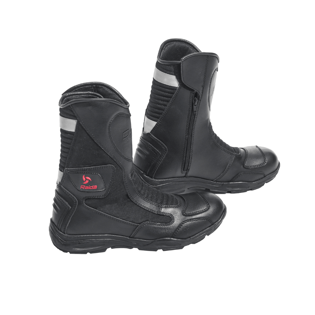 Raida Discover Motorcycle Boots Black - Main Image