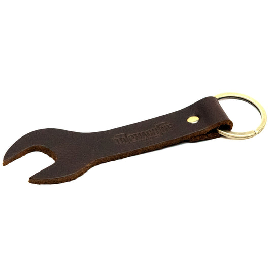 Trip Machine Spanner Key Ring (Tobacco Brown)