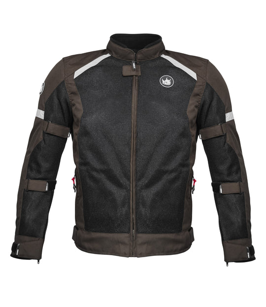 Rynox Urban Earth Brown Riding Jacket