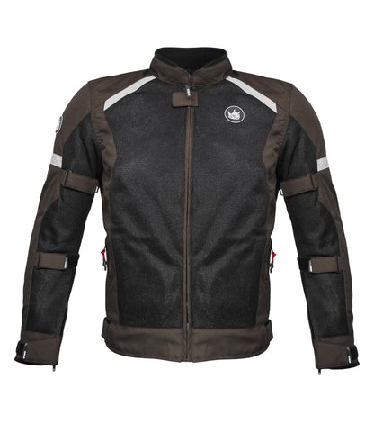Rynox Urban Earth Brown Riding Jacket, Riding Jackets, Rynox Gears, Moto Central